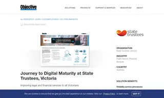 Preview of the State Trustees Case Study
