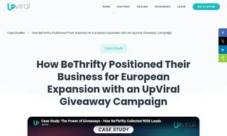 Preview of the BeThrifty Case Study