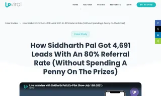Preview of the Siddharth Pal Case Study