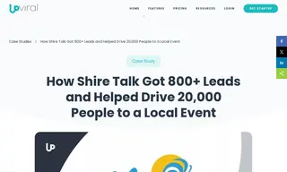 Preview of the Shire Talk Case Study