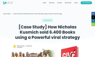 Preview of the Charity: Water Case Study