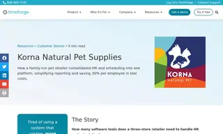 Preview of the Korna Pet Case Study