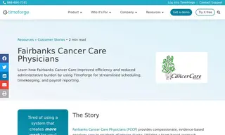 Preview of the Fairbanks Cancer Care Physicians (fccp) Case Study