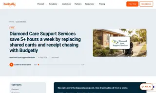 Preview of the Diamond Care Support Services Case Study