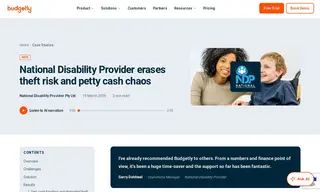 Preview of the National Disability Provider Pty Ltd Case Study