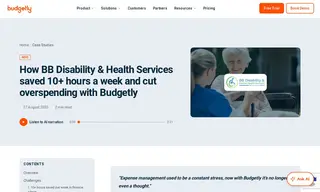Preview of the BB Disability & Health Services Case Study