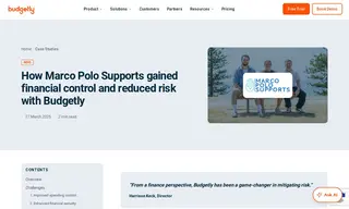 Preview of the Marco Polo Supports Case Study