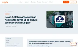 Preview of the Co.As.It. Case Study