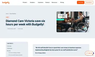 Preview of the Diamond Care Victoria Case Study
