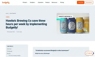 Preview of the Hawke's Brewing Co Case Study