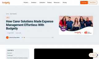 Preview of the Carer Solutions Case Study
