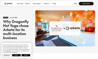 Preview of the Dragonfly Hot Yoga Case Study