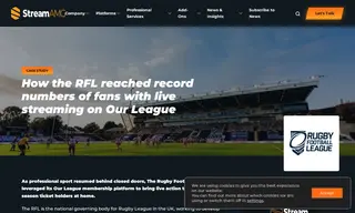 Preview of the The Rugby Football League Case Study