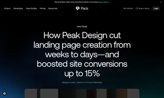 Preview of the Peak Design Case Study