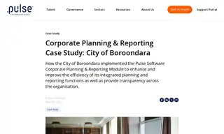 Preview of the City of Boroondara Case Study