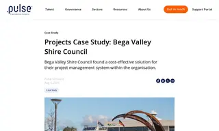 Preview of the Bega Valley Shire Council Case Study