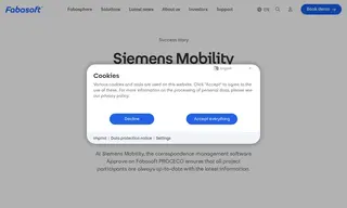 Preview of the Siemens Mobility GmbH Case Study