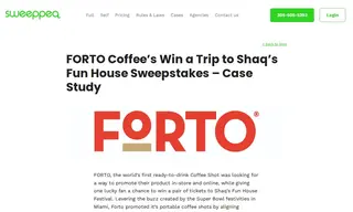 Preview of the Forto Coffee Case Study