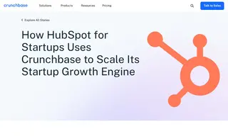 Preview of the HubSpot for Startups Case Study