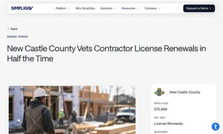 Preview of the New Castle County Case Study