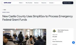 Preview of the New Castle County Case Study