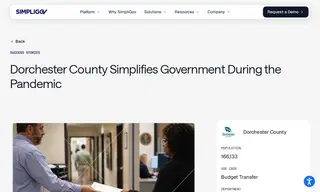 Preview of the Dorchester County Case Study