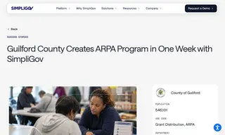 Preview of the Guilford County Case Study