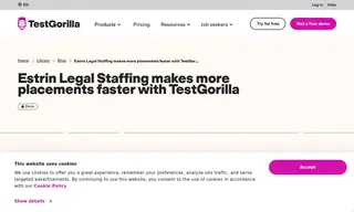 Preview of the Estrin Legal Staffing Case Study