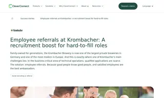 Preview of the Krombacher Brewery Case Study