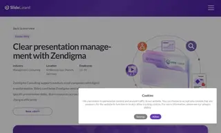 Preview of the Zendigma Consulting GmbH Case Study