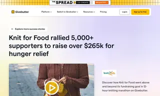 Preview of the Knit for Food Case Study