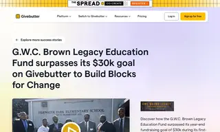Preview of the G.W.C. Brown Legacy Education Fund Case Study