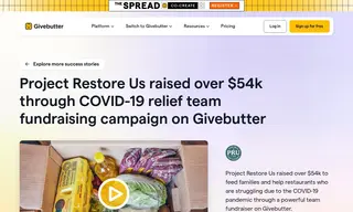 Preview of the Project Restore Us Case Study