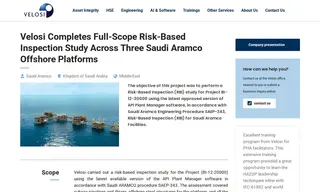Preview of the Saudi Aramco Case Study
