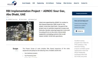 Preview of the Adnoc Sour Gas Case Study