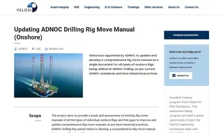 Preview of the ADNOC Drilling Case Study