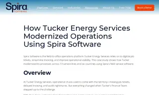 Preview of the Tucker Energy Services Case Study