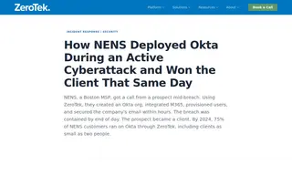 Preview of the NENS Case Study