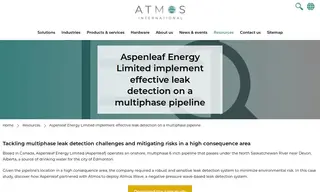 Preview of the Aspenleaf Energy Limited Case Study