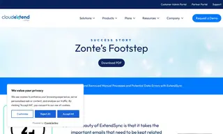 Preview of the Zonte’s Footstep Case Study
