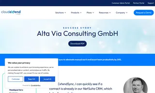 Preview of the Alta Via Consulting GmbH Case Study