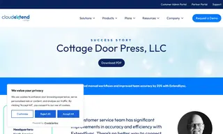 Preview of the Cottage Door Press, LLC Case Study