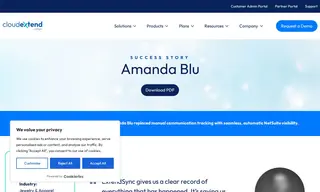 Preview of the Amanda Blu Case Study