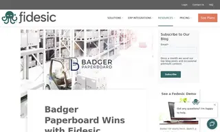 Preview of the Badger Paperboard Case Study