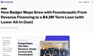 Preview of the Badger Maps Case Study