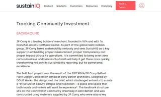 Preview of the JP Corry Case Study
