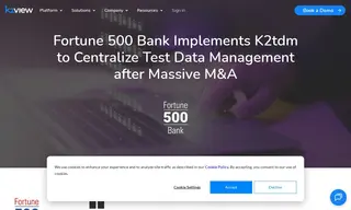 Preview of the Fortune 500 Bank Case Study