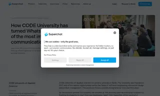 Preview of the Code University of Applied Sciences Case Study
