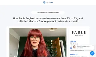 Preview of the Fable England Case Study