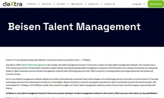 Preview of the Beisen Talent Management Case Study